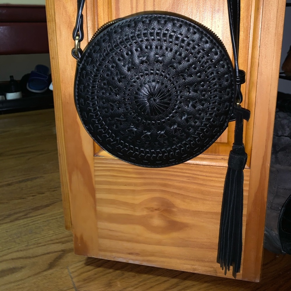 Black Circular Purse from Francesca’s